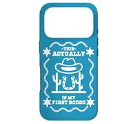 Carcasa para iPhone 17 Pro Rodeo Bull Rider Este es Realmente mi Primer Rodeo Cowboys