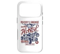 Carcasa para iPhone 17 Pro Roger's Garage Hotrod Classic Rides Diseño Envejecido