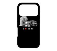 Carcasa para iPhone 17 Pro Roma Coliseo Vintage Skyline Italia Abanico I Love Rome