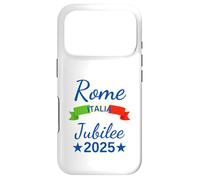 Carcasa para iPhone 17 Pro Roma Italia Bandera Italia Souvenir Roma 2025 Jubileo Peregrinación