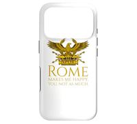 Carcasa para iPhone 17 Pro Roma me Hace Feliz - SPQR Águila Legionaria - Historia Romana