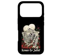Carcasa para iPhone 17 Pro Romeo & Juliet Esqueleto Pareja Abrazo Abraza Shakespeare Meme