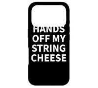 Carcasa para iPhone 17 Pro Ropa de Queso de Cuerda: el Mejor diseño Divertido para Amantes de los quesos