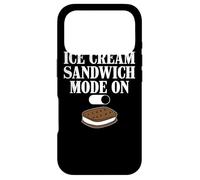 Carcasa para iPhone 17 Pro Ropa de sándwich de Helado | Divertido diseño de sándwiches increíbles