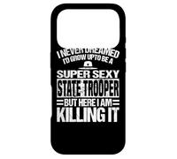 Carcasa para iPhone 17 Pro Ropa de State Trooper - Divertido diseño de Great Troopers