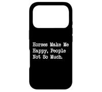 Carcasa para iPhone 17 Pro Ropa Ecuestre Divertida de My Horse Is My Spirit Animal