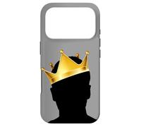 Carcasa para iPhone 17 Pro Royal Anonymous Man with Golden Crown, Anonymous