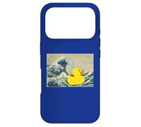 Carcasa para iPhone 17 Pro Rubber Duck on The Great Wave Off Kanagawa