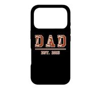 Carcasa para iPhone 17 Pro Rugby Papá Desde 2015 Cumpleaños Día del Padre Vintage