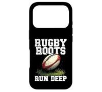 Carcasa para iPhone 17 Pro Rugby Roots Run Deep Rugby Sport para Hombre