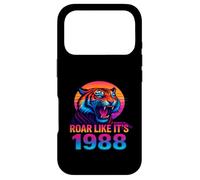 Carcasa para iPhone 17 Pro Ruge como si Fuera 1988 Vaporwave Tiger