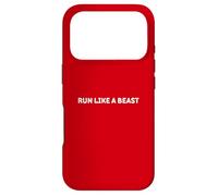 Carcasa para iPhone 17 Pro Run Like A Beast - Urban Minimalist Streetwear Graphic tee