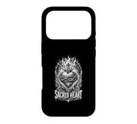 Carcasa para iPhone 17 Pro Sagrado Corazón El Amor Arde A Través De Espinas Christian