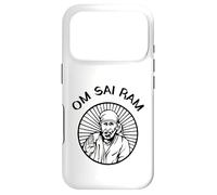 Carcasa para iPhone 17 Pro Sai Baba de Shirdi Bendición Dios Templo Hindú Puja Om Sai Ram