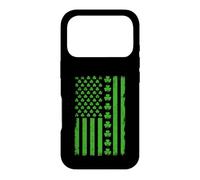 Carcasa para iPhone 17 Pro Saint Patrick's Day American Flag USA Patriotic