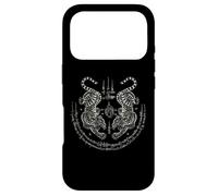 Carcasa para iPhone 17 Pro Sak Yant Twin Tiger - Muay Thai Magical Tattoo Strength