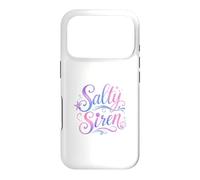 Carcasa para iPhone 17 Pro Salty Siren Mermaid Lover Beach Coastal Ocean Cute Mermaid