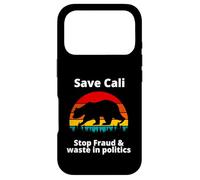 Carcasa para iPhone 17 Pro Salvar a Cali, Detener el fraude y el derroche en la política