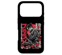Carcasa para iPhone 17 Pro Samurai Guerrero Rojo Araña Lirio Flor Anime Otaku Japonés