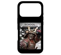 Carcasa para iPhone 17 Pro Samurai Último Día De Escuela Vacaciones De Verano Divertido Meme Selfie