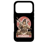 Carcasa para iPhone 17 Pro Samurai Warrior Musashi, Luchador de Espadas japonés