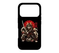 Carcasa para iPhone 17 Pro Samurai Wolf Guerrero Japonés Katana Art
