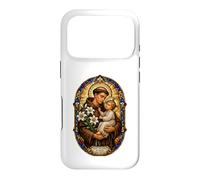 Carcasa para iPhone 17 Pro San Antonio De Padua Reza por Nosotros Sagrado Mosaico Arte Fe