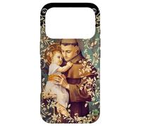 Carcasa para iPhone 17 Pro San Antonio de Padua Santo Niño Jesús católico Vintage