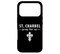 Carcasa para iPhone 17 Pro San Charbel, Ruega por Nosotros. Católico, Cristianismo