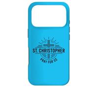 Carcasa para iPhone 17 Pro San Cristóbal ruega por Nosotros Cruz católica