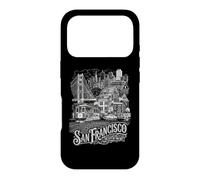 Carcasa para iPhone 17 Pro San Francisco California SF Bay Area Skyline y Golden Gate