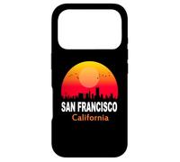 Carcasa para iPhone 17 Pro San Francisco California Vintage Sunset City State USA