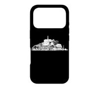 Carcasa para iPhone 17 Pro San Francisco I Love Alcatraz Vintage Skyline Bay California