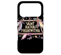 Carcasa para iPhone 17 Pro San Kateri Tekakwitha Lirio de los Mohawks Santo Católico