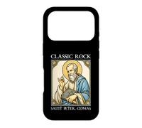 Carcasa para iPhone 17 Pro San Pedro Rock Clásico Vibra Católica Petros sobre Esta Roca