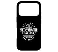 Carcasa para iPhone 17 Pro Santa Josephine Bakhita ruega por Nosotros Patrona católica