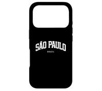 Carcasa para iPhone 17 Pro Sao Paulo Brasil - Recuerdo de Vacaciones de Estilo Universitario