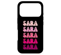 Carcasa para iPhone 17 Pro Sara Retro Stack Design