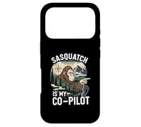 Carcasa para iPhone 17 Pro Sasquatch Co-Pilot Bigfoot Wilderness Adventure Design