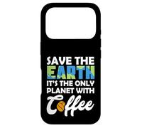 Carcasa para iPhone 17 Pro Save Earth The Only Planet with Coffee Earth Day