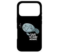 Carcasa para iPhone 17 Pro Save The Chubby Mermaid Sea Animal Flaoty Patata Manatí