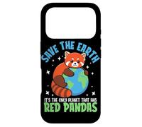Carcasa para iPhone 17 Pro Save The Earth Es el único Planeta Que Tiene Pandas Rojos