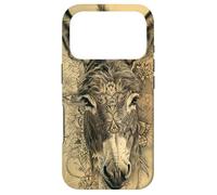 Carcasa para iPhone 17 Pro Schizzo Asino Illustrazione di asino Arte Rustica