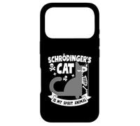 Carcasa para iPhone 17 Pro Schrödinger Cat Is My Spirit Animal Funny Design