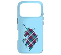 Carcasa para iPhone 17 Pro Scottish Plaid Unicorn Scottish Pride Scotland