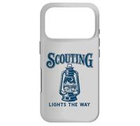 Carcasa para iPhone 17 Pro Scouting Lights The Way Linterna al Aire Libre Vintage Cub Scouts
