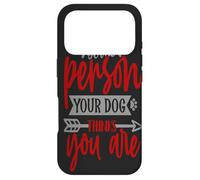 Carcasa para iPhone 17 Pro Sé la Persona Que tu Perro Piensa Que Eres