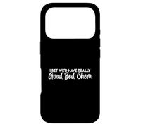 Carcasa para iPhone 17 Pro Sé Que Tendríamos Buena Química En La Cama, Letra De Canción