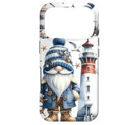 Carcasa para iPhone 17 Pro Sea GNOME Patterns For Women Lighthouse and Seagull Ocean
