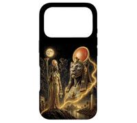 Carcasa para iPhone 17 Pro Sekhmet Bastet ISIS Diosa Africana Kemetic Egipto Arte